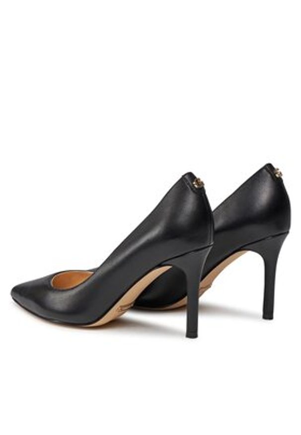 Guess Szpilki FL8DA9 LEA08 Czarny. Kolor: czarny. Materiał: skóra. Obcas: na szpilce