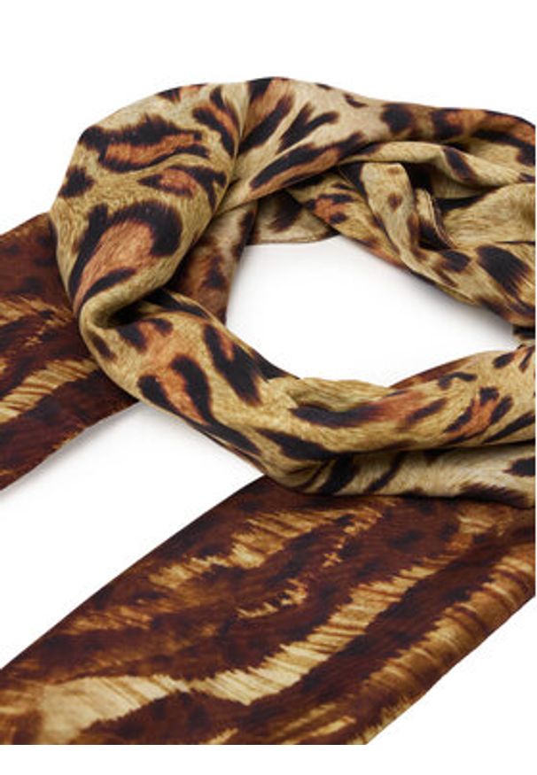 Guess Szalik AW5201 MOD03 Brązowy. Kolor: brązowy. Materiał: materiał