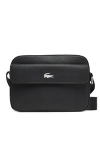 Lacoste Torba NH5162UE Czarny. Kolor: czarny. Materiał: skóra