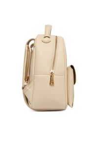 Love Moschino - LOVE MOSCHINO Plecak JC4137PP1OLQ0110 Écru. Materiał: skóra #4