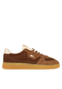 Sneakersy Tommy Jeans. Kolor: brązowy #1