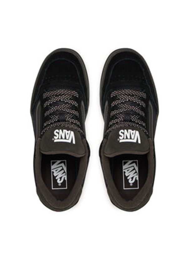 Vans Sneakersy Hylane VN000D8NBKA1 Czarny. Kolor: czarny. Materiał: skóra, zamsz