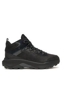 Merrell Trekkingi Speed Strike 2 Leather Mid Waterproof J038071 Czarny. Kolor: czarny. Materiał: nubuk, skóra. Sport: turystyka piesza #1