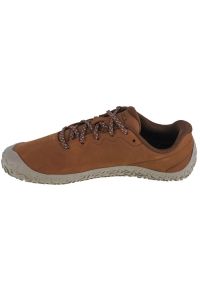 Buty Merrell Vapor Glove 6 Ltr W J067890 brązowe. Okazja: na co dzień. Kolor: brązowy. Materiał: skóra, guma. Szerokość cholewki: normalna