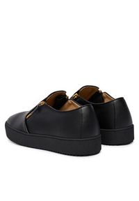 Giuseppe Zanotti Sneakersy RU50007/001 Czarny. Kolor: czarny. Materiał: skóra #5