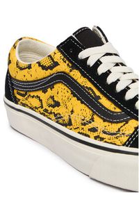 Vans Tenisówki Old Skool VN000DB3Y231 Żółty. Kolor: żółty. Materiał: skóra, zamsz #4
