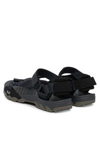 Jack Wolfskin Sandały Ridge A65590 Czarny. Kolor: czarny. Materiał: materiał #2