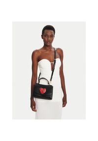 Love Moschino - Torebka LOVE MOSCHINO. Kolor: czarny