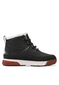 The North Face Botki Sierra Mid Lace Wp NF0A4T3XR0G1 Czarny. Kolor: czarny. Materiał: skóra