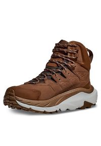 HOKA - Hoka Trekkingi Kaha 2 GTX GORE-TEX 1123155 Brązowy. Kolor: brązowy. Materiał: skóra, nubuk. Technologia: Gore-Tex. Sport: turystyka piesza #6