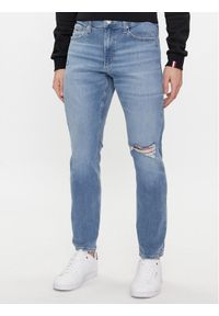 Tommy Jeans Jeansy Scanton DM0DM18175 Niebieski Slim Fit. Kolor: niebieski #1