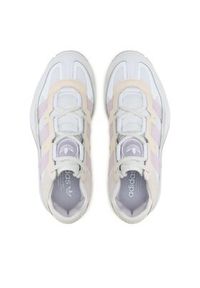 Adidas - adidas Buty Niteball Shoes ID3121 Biały. Kolor: biały. Materiał: materiał #2
