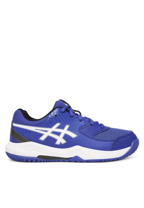 Asics Buty do tenisa Gel-Dedicate 8 Gs 1044A077 Granatowy. Kolor: niebieski. Materiał: skóra. Sport: tenis