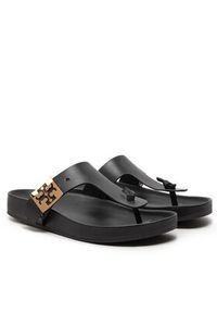 Tory Burch Japonki Mellow Thong Sandal 155190 Czarny. Kolor: czarny. Materiał: skóra #4