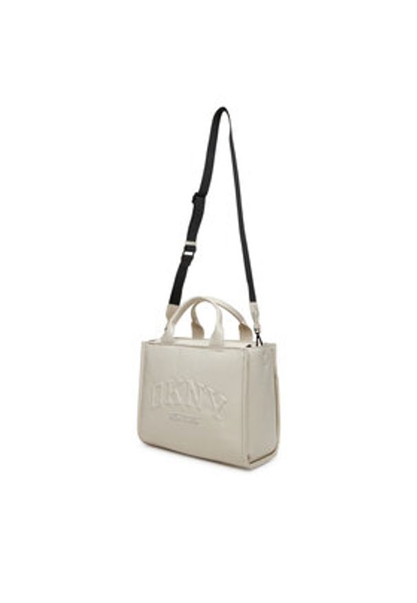 DKNY Torebka Hadlee R44AZR57 Écru. Materiał: skórzane