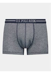 U.S. Polo Assn. Komplet 3 par bokserek 80306 Granatowy. Kolor: niebieski. Materiał: bawełna, syntetyk #2