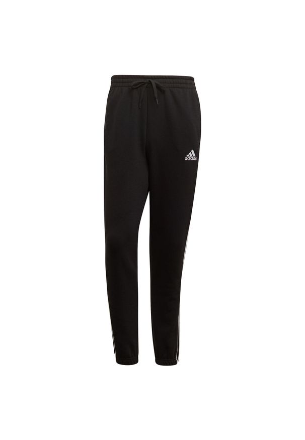 Adidas - Spodnie męskie adidas 3S Flecee Te PT. Kolor: biały, wielokolorowy, czarny