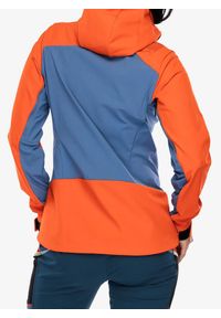 LA SPORTIVA - Kurtka softshell damska La Sportiva Alpine Guide Windstopper Jacket. Kolor: pomarańczowy. Materiał: softshell. Technologia: Windstopper