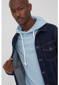 PRODUKT by Jack & Jones - Produkt by Jack & Jones kurtka jeansowa męska kolor granatowy przejściowa. Okazja: na co dzień. Kolor: niebieski. Materiał: jeans. Styl: casual #6