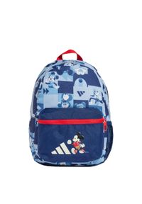 Adidas - Plecak adidas Disney Mickey Mouse Kids. Kolor: niebieski, wielokolorowy. Materiał: materiał. Wzór: motyw z bajki. Styl: casual