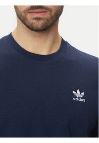 Adidas - adidas T-Shirt Trefoil Essentials JC9989 Granatowy Regular Fit. Kolor: niebieski. Materiał: bawełna #3