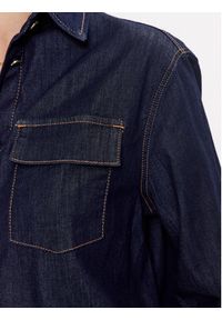 Liu Jo Koszula jeansowa UF3161 D4555 Granatowy Regular Fit. Kolor: niebieski. Materiał: jeans, bawełna