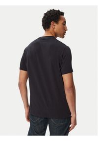 Karl Lagerfeld - KARL LAGERFELD T-Shirt 755780 563235 Granatowy Regular Fit. Typ kołnierza: dekolt w karo. Kolor: niebieski. Materiał: bawełna #4