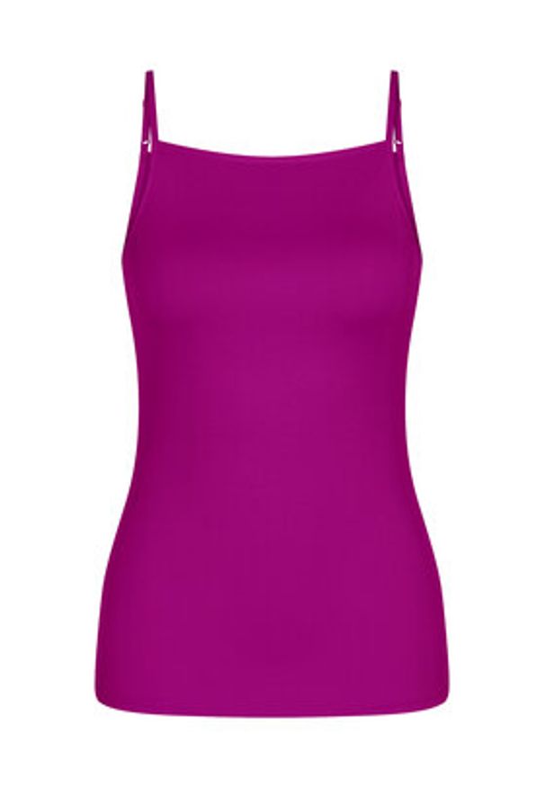 Triumph Top Beauty Layers 10227206 Różowy Slim Fit. Kolor: różowy. Materiał: wiskoza