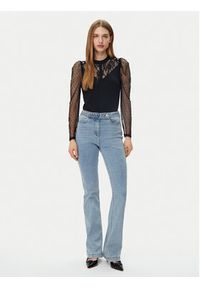 Morgan Bluzka 251-TSAGE Czarny Regular Fit. Kolor: czarny. Materiał: syntetyk #5