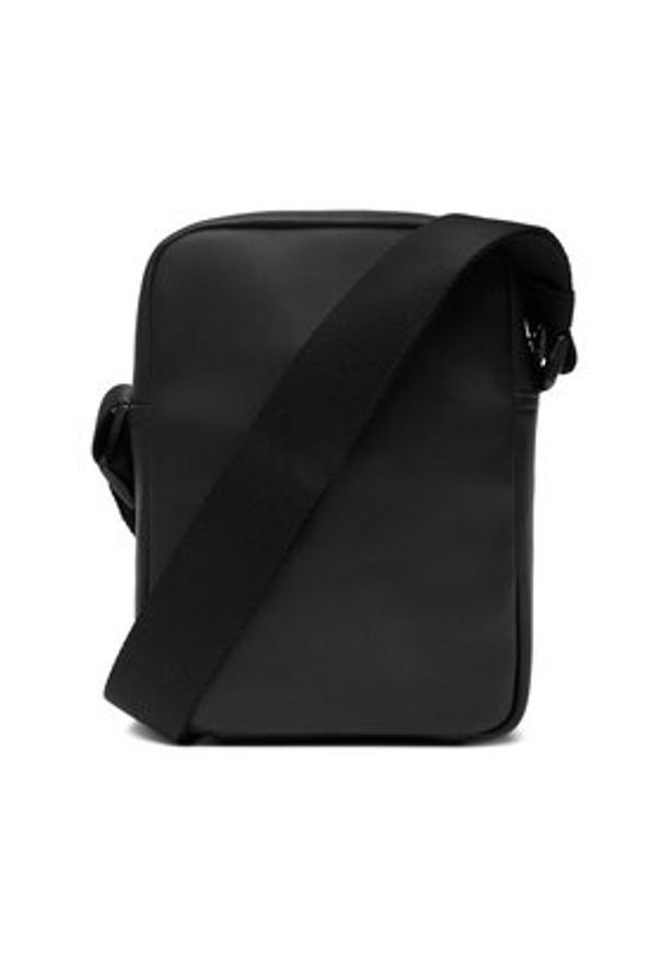 TOMMY HILFIGER - Tommy Hilfiger Saszetka Th Flag Mini Reporter AM0AM14015 Czarny. Kolor: czarny. Materiał: skóra