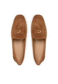 Coach Loafersy CCC82 Brązowy. Kolor: brązowy. Materiał: skóra, zamsz #3