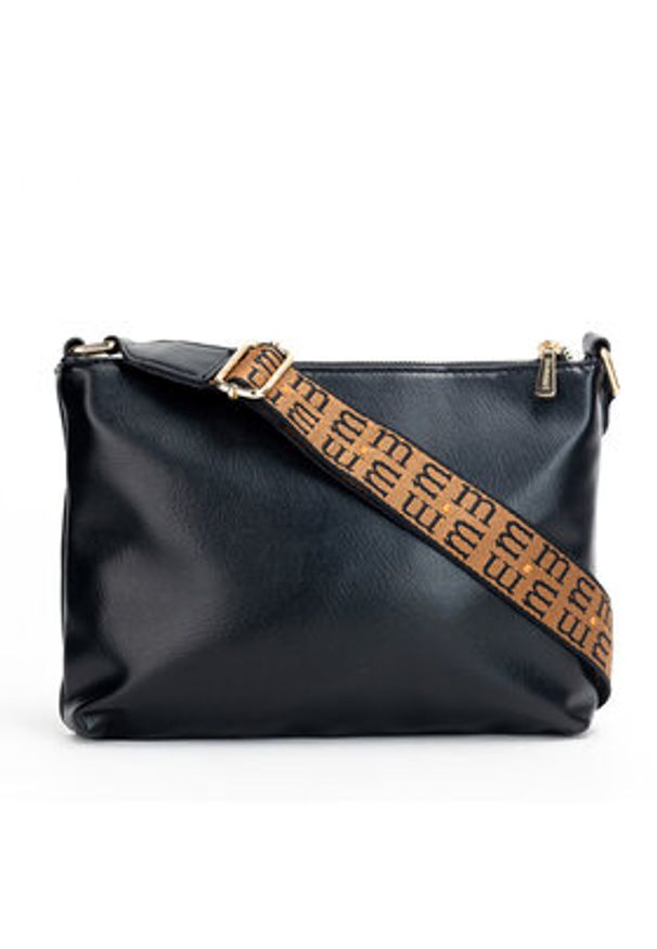 Monnari Torebka TORIMP0-24J-BAG4480-K020D000 Czarny. Kolor: czarny. Materiał: skórzane
