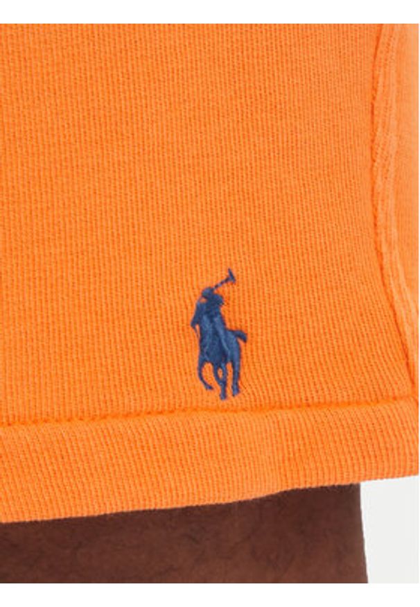 Polo Ralph Lauren Szorty sportowe 710A12486003 Pomarańczowy Regular Fit. Kolor: pomarańczowy. Materiał: bawełna. Styl: sportowy
