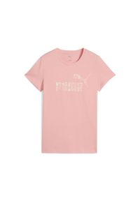 Puma - Damska koszulka ESS NATURE 2.0 PUMA Pink Fruit. Kolor: różowy