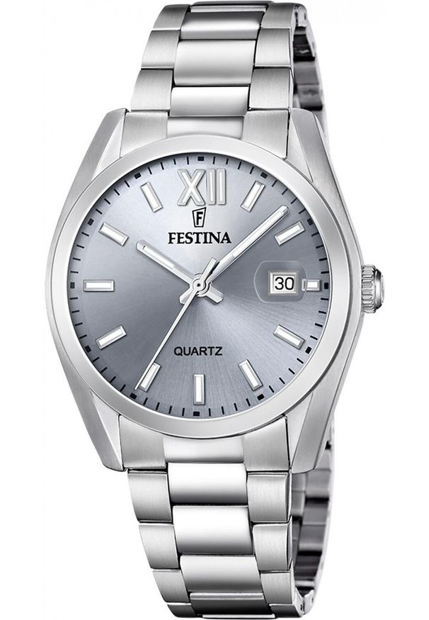 Zegarek męski Festina F20707-1 srebrny. Kolor: srebrny