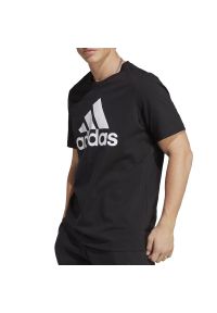 Adidas - Koszulka adidas Essentials Single Jersey Big Logo IC9347 - czarna. Kolor: czarny. Materiał: jersey. Długość rękawa: krótki rękaw. Długość: krótkie #1