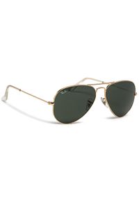 Ray-Ban Okulary przeciwsłoneczne Aviator Classic 0RB3025 L0205 Złoty. Kolor: złoty