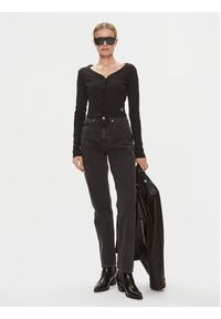 Calvin Klein Jeans Bluzka J20J222570 Czarny Regular Fit. Kolor: czarny. Materiał: bawełna #3