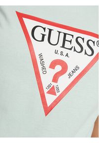 Guess T-Shirt W1YI1B I3Z14 Zielony Regular Fit. Kolor: zielony. Materiał: bawełna #4