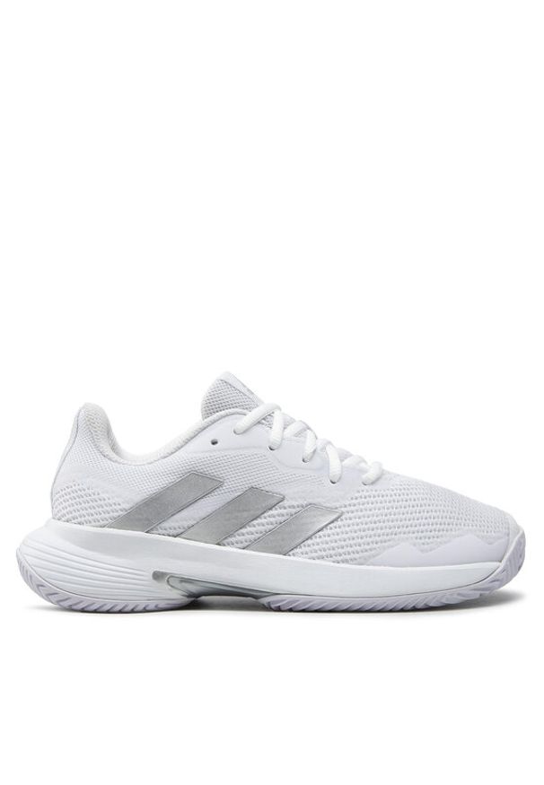 Adidas - adidas Buty CourtJam Control W GY1334 Biały. Kolor: biały. Materiał: materiał