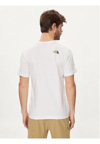 The North Face T-Shirt Rust 2 NF0A87NW Biały Regular Fit. Kolor: biały. Materiał: bawełna #6