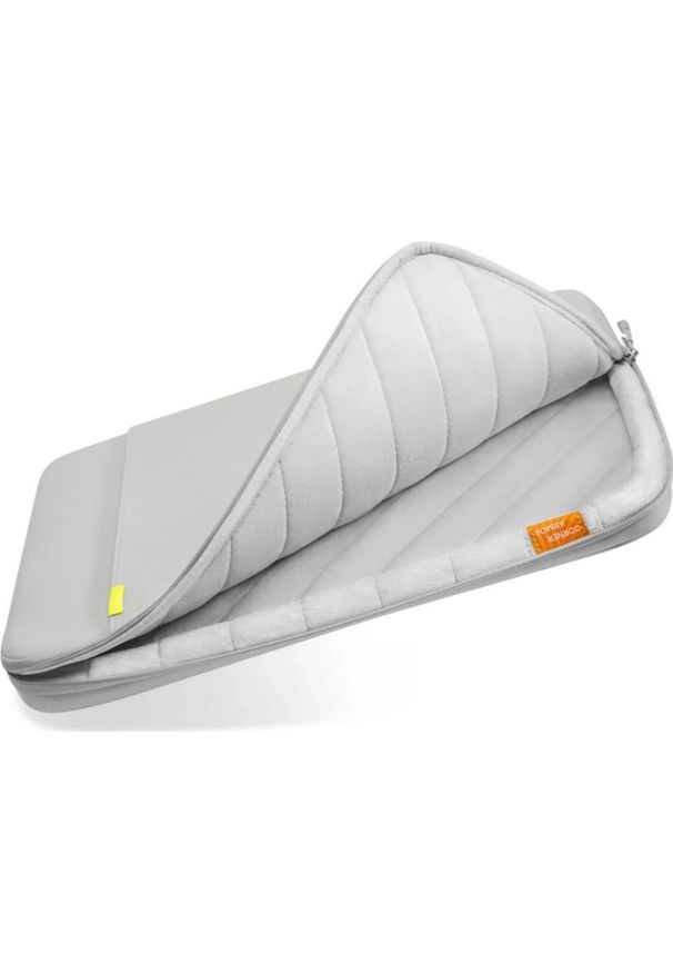 TECH-PROTECT - Etui Tech-Protect Defender Laptop 15-16 szary. Kolor: szary. Materiał: mikrofibra, poliester, materiał. Styl: elegancki, casual
