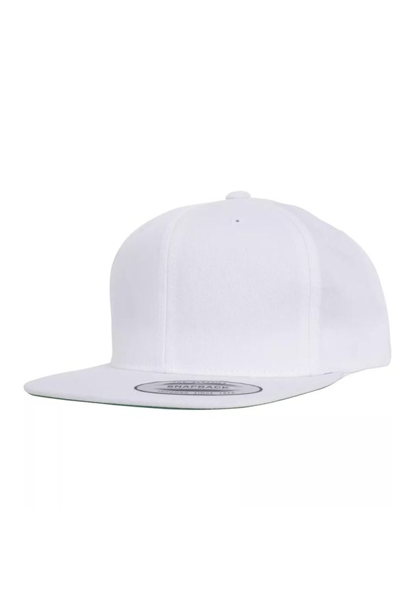 FLEXFIT - Czapka Z Daszkiem Dziecięca Twill Snapback. Kolor: biały