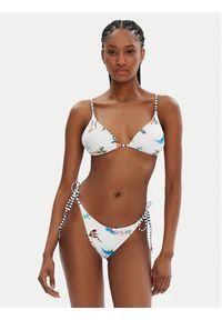 Seafolly Góra od bikini Isla Palm 30726-216 Biały. Kolor: biały. Materiał: syntetyk