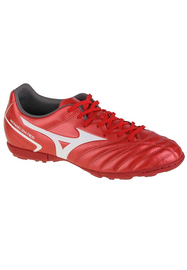 Buty piłkarskie - turfy męskie, Mizuno Monarcida Neo II Select As. Kolor: czerwony. Sport: piłka nożna