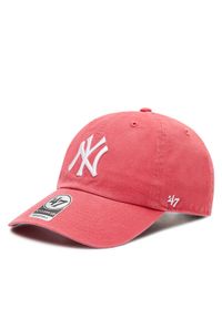 47 Brand Czapka z daszkiem Mlb New York Yankees 47 Clean Up B-RGW17GWSNL-BE Czerwony. Kolor: czerwony. Materiał: materiał