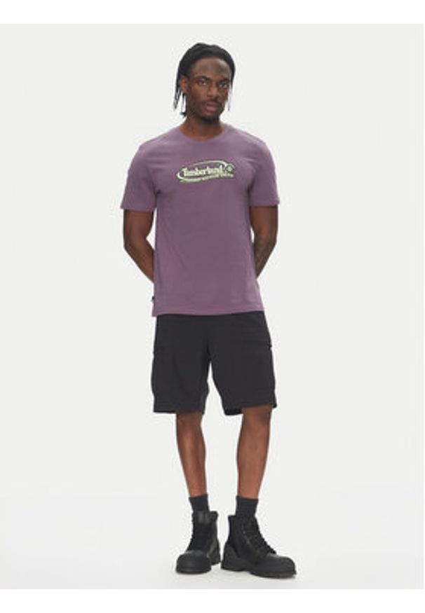 Timberland Szorty sportowe TB0A677F Czarny Regular Fit. Kolor: czarny. Materiał: syntetyk. Styl: sportowy