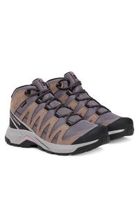salomon - Salomon Trekkingi X-Adventure Recon Mid Gore-Tex L47753400 Fioletowy. Kolor: fioletowy. Materiał: materiał #3