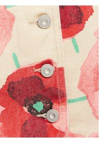 French Connection Kamizelka Poppy 7G9A9 Czerwony Slim Fit. Kolor: czerwony. Materiał: bawełna #5