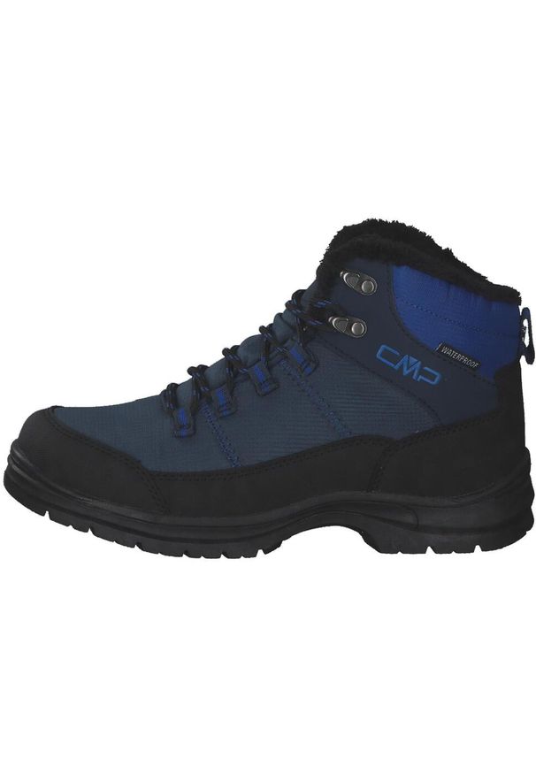 Śniegowce dziecięce CMP ANNUUK. Kolor: czarny, niebieski, wielokolorowy. Sport: turystyka piesza